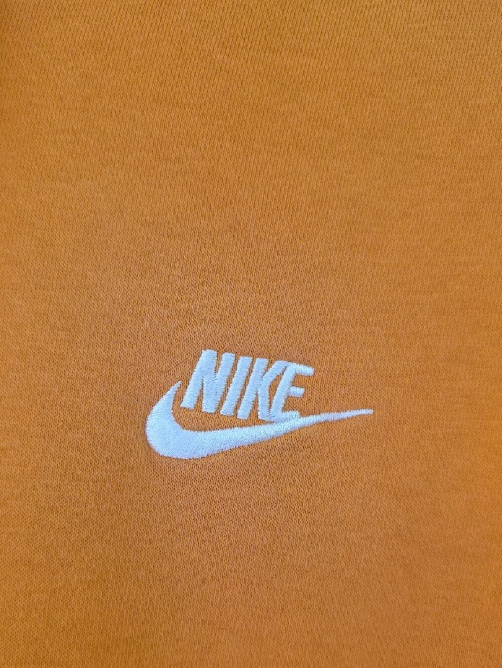 Nike Sportswear Club Fleece Pullover Hoodie Orange Trance Men's Small BV2654-886 - Picture 3 of 8